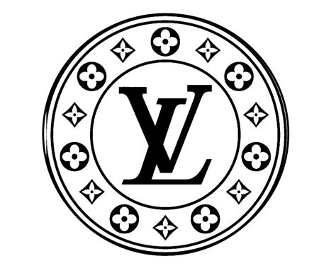 cartoon louis vuitton|Louis Vuitton logo outline.